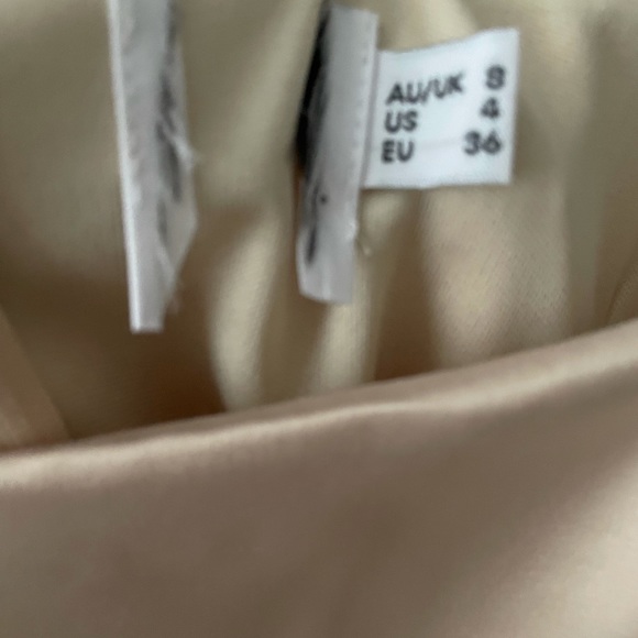 NWOT COTTAGE HILL MINI DRESS CHAMPAGNE - Picture 13 of 13